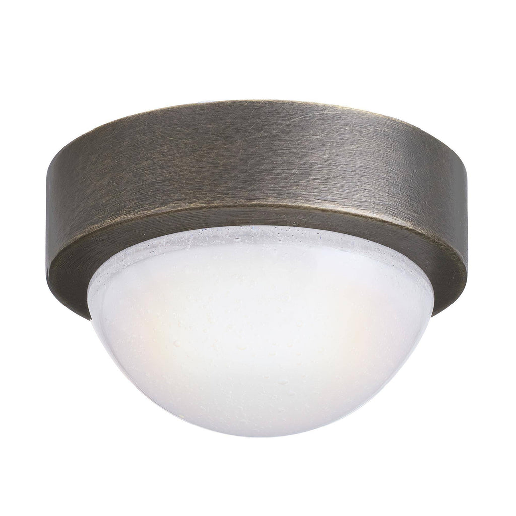 Sculptural Lennon Flush Mount – Black