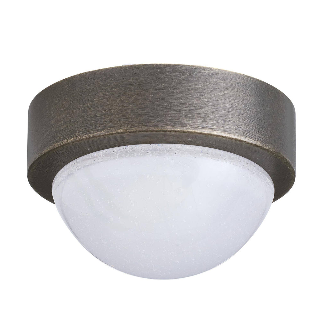 Sculptural Lennon Flush Mount – Black