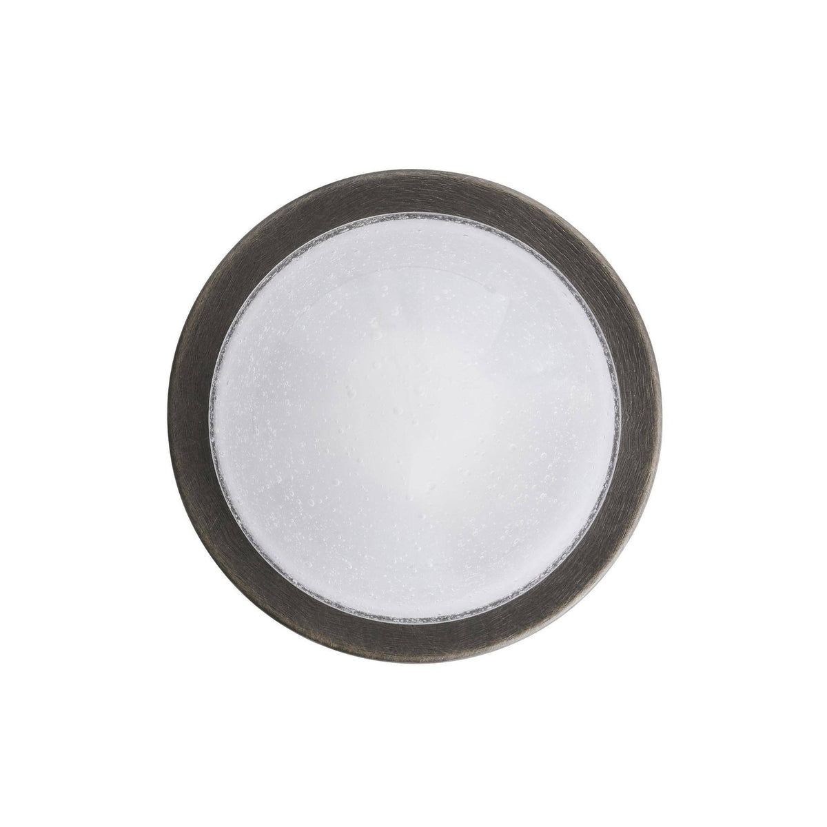 Sculptural Lennon Flush Mount – Black