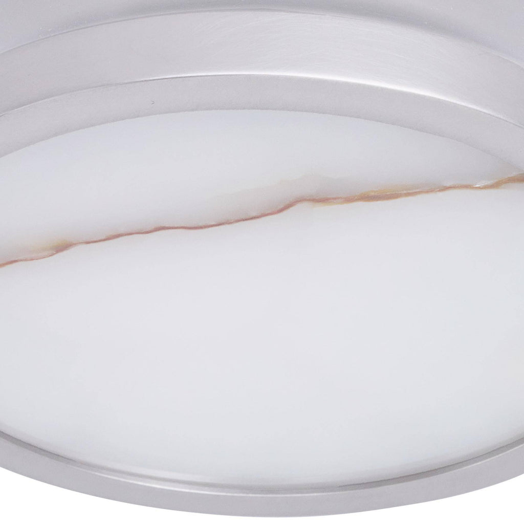 Heritage Louisa Flush Mount – Silver