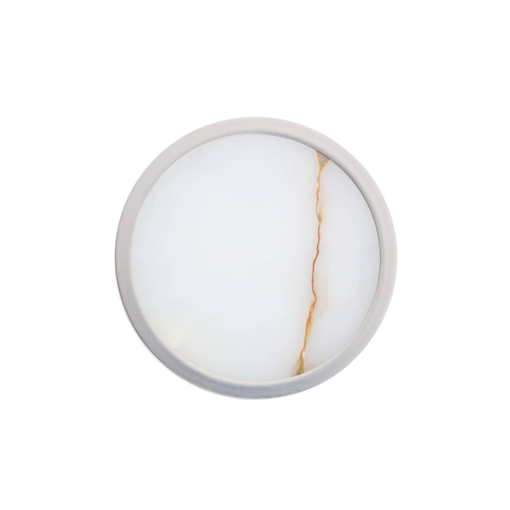 Heritage Louisa Flush Mount – Silver