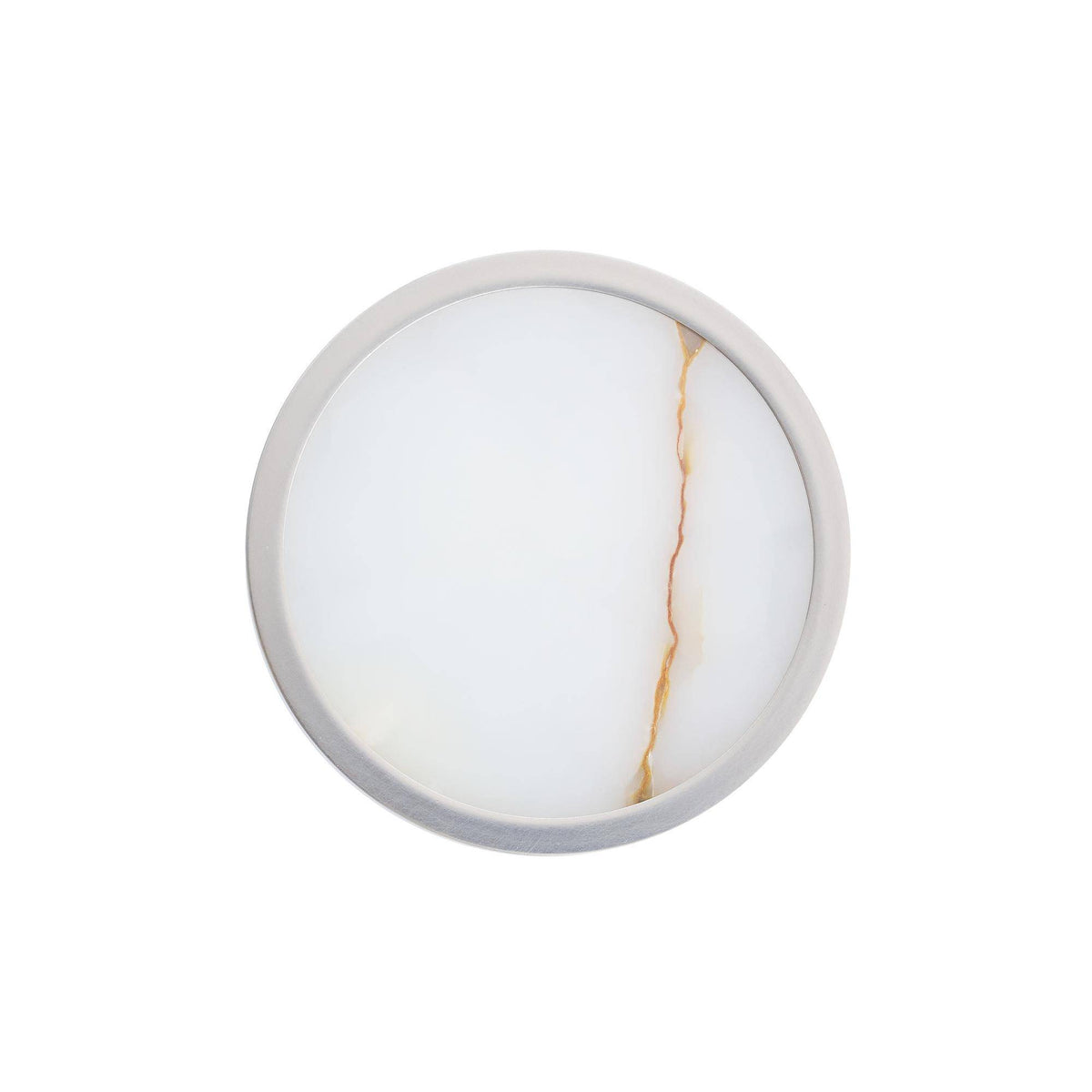 Heritage Louisa Flush Mount – Silver