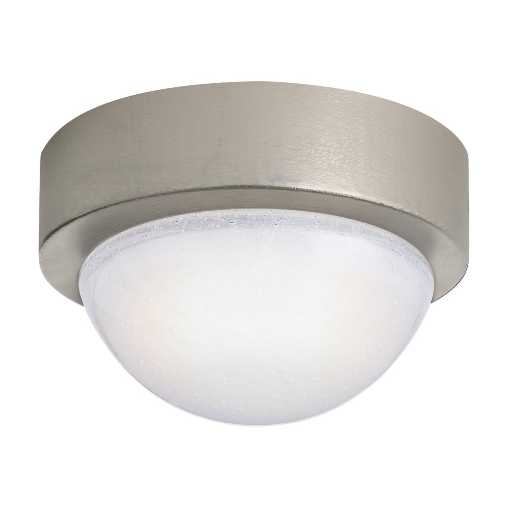 Sculptural Lennon Flush Mount – Silver