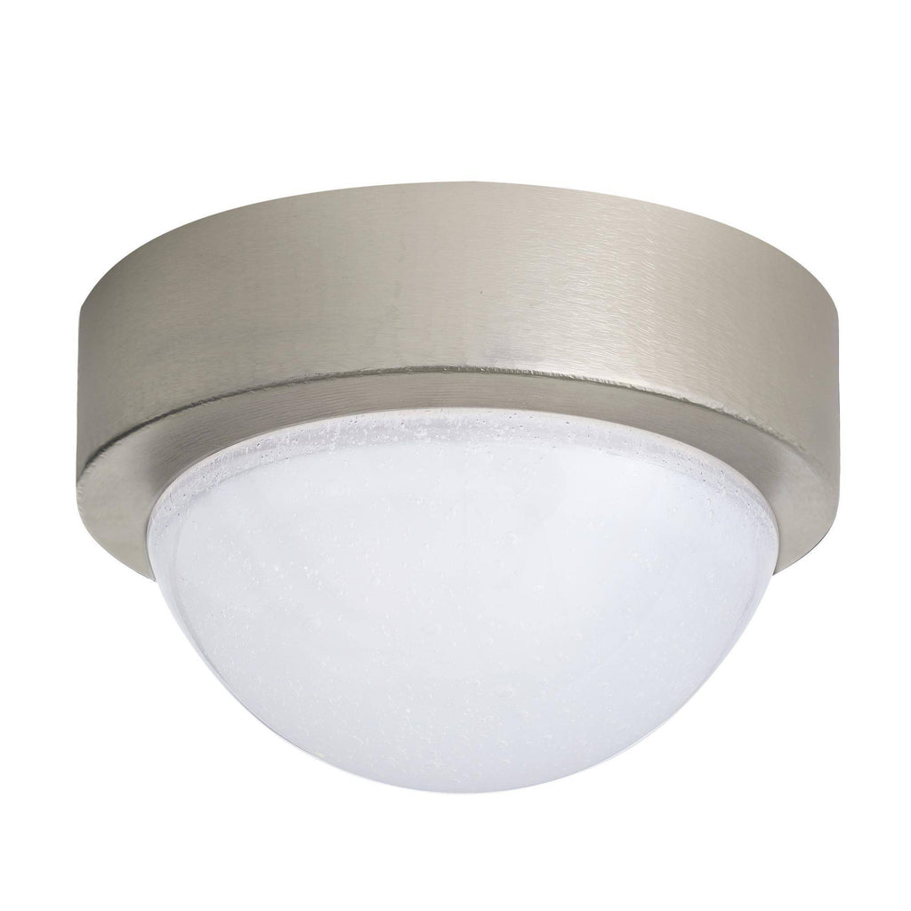 Sculptural Lennon Flush Mount – Silver