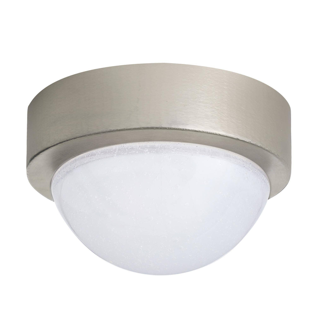 Sculptural Lennon Flush Mount – Silver