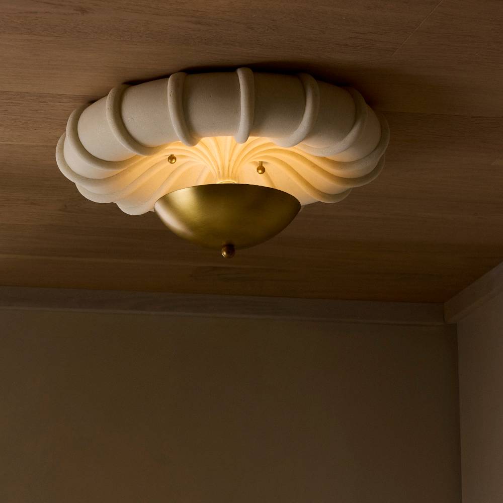 Artisan Camella Small Flush Mount, alternate view