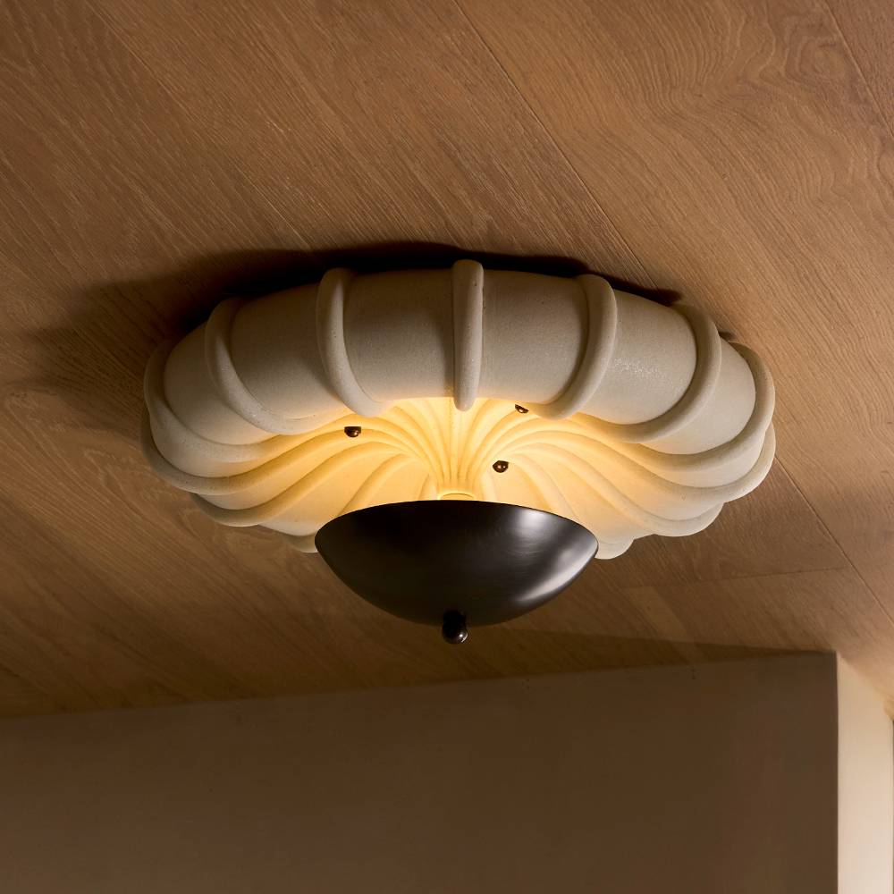 Artisan Camella Small Flush Mount, alternate view