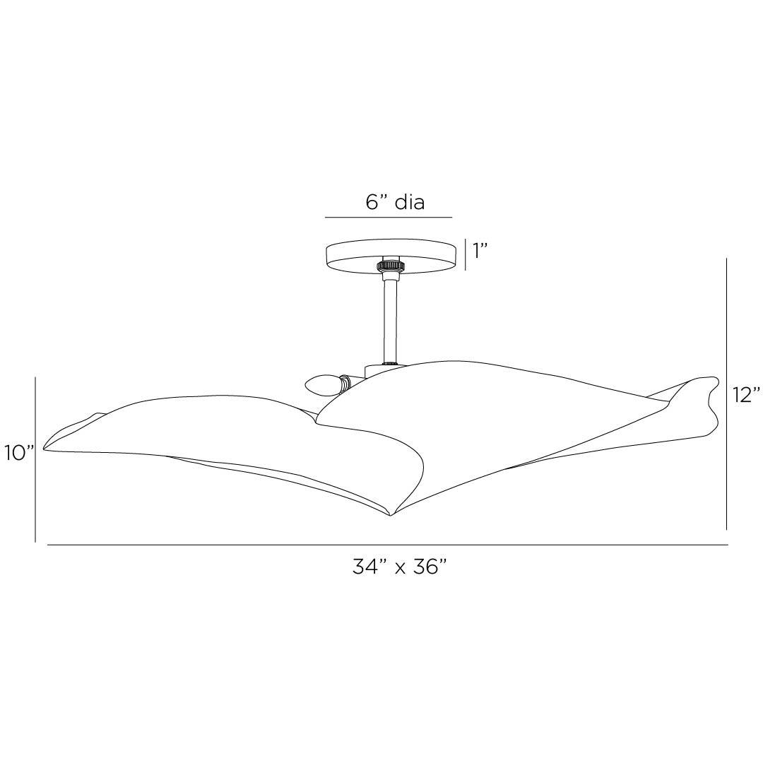 Signature Daniella Flush Mount