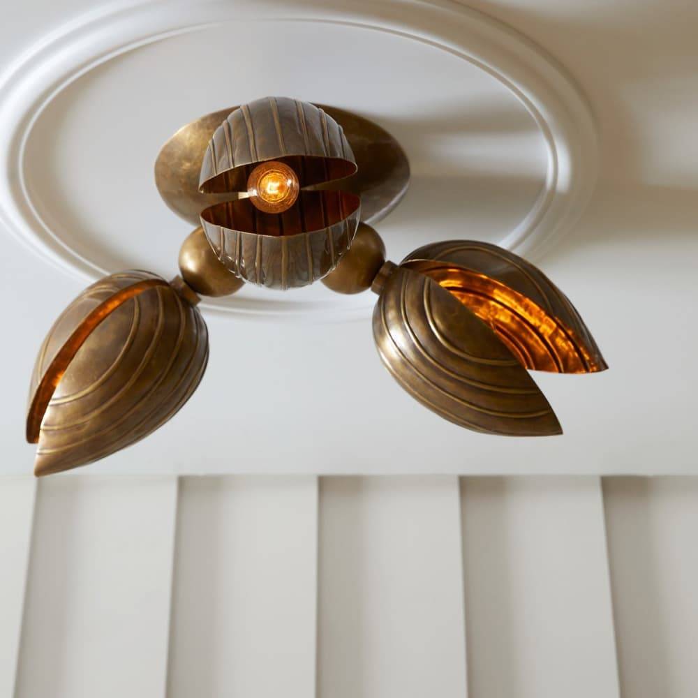 Heritage Inessa Flush Mount, alternate view