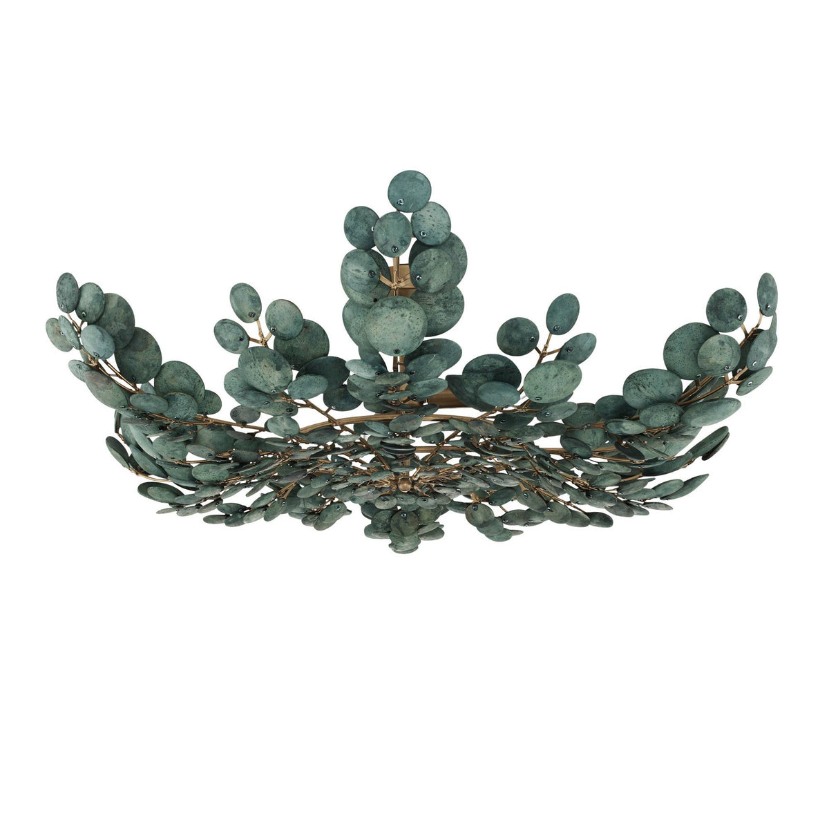 Heritage Bilal Flush Mount – Blue