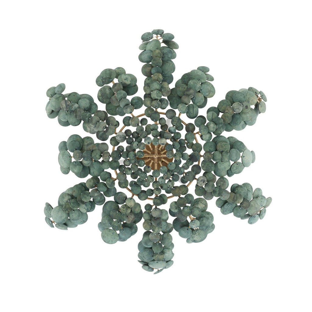 Heritage Bilal Flush Mount – Blue