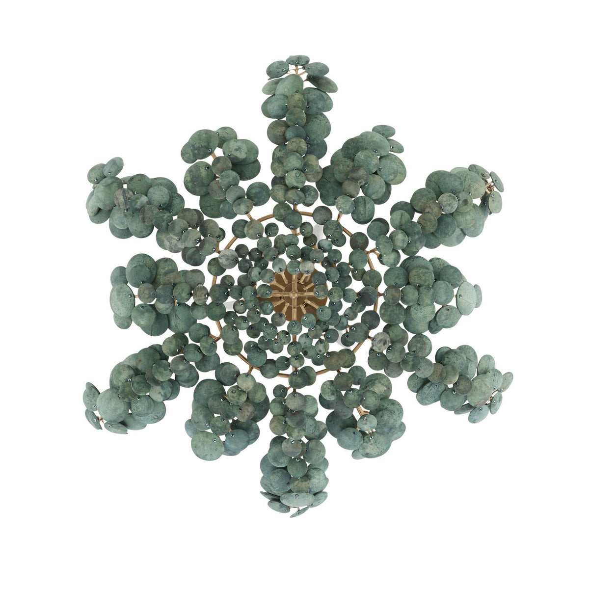 Heritage Bilal Flush Mount – Blue