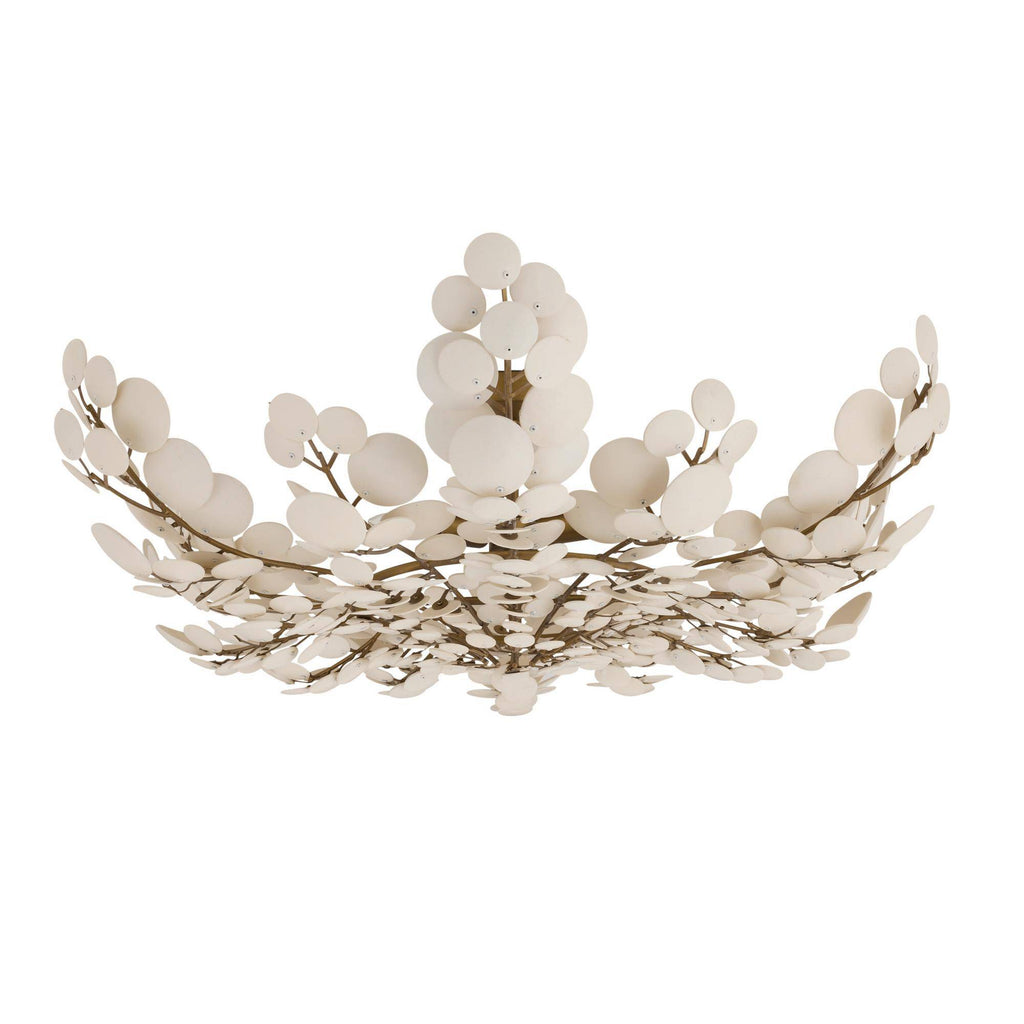 Heritage Bilal Flush Mount – White