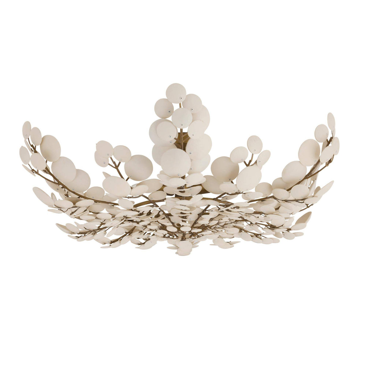 Heritage Bilal Flush Mount – White