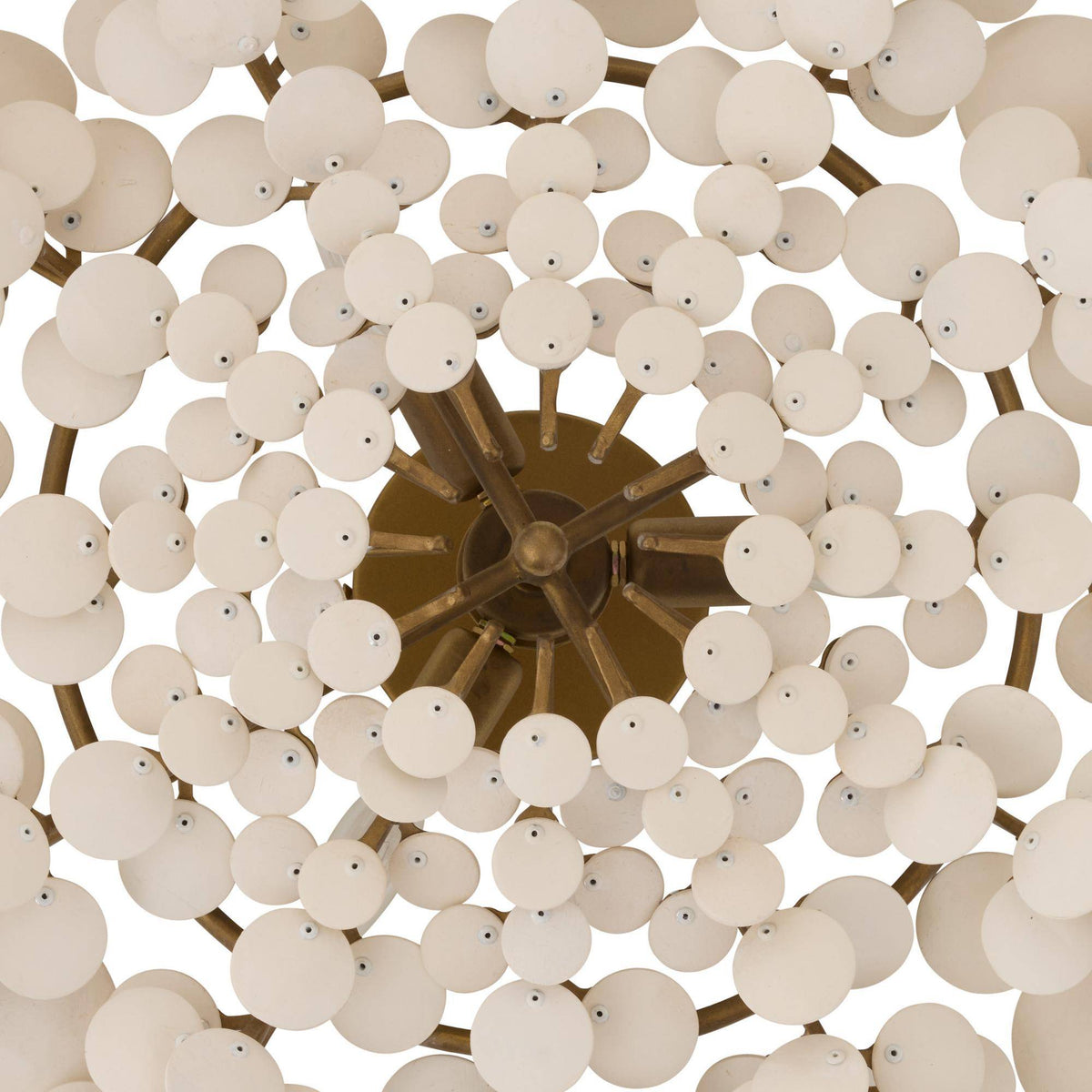Heritage Bilal Flush Mount – White