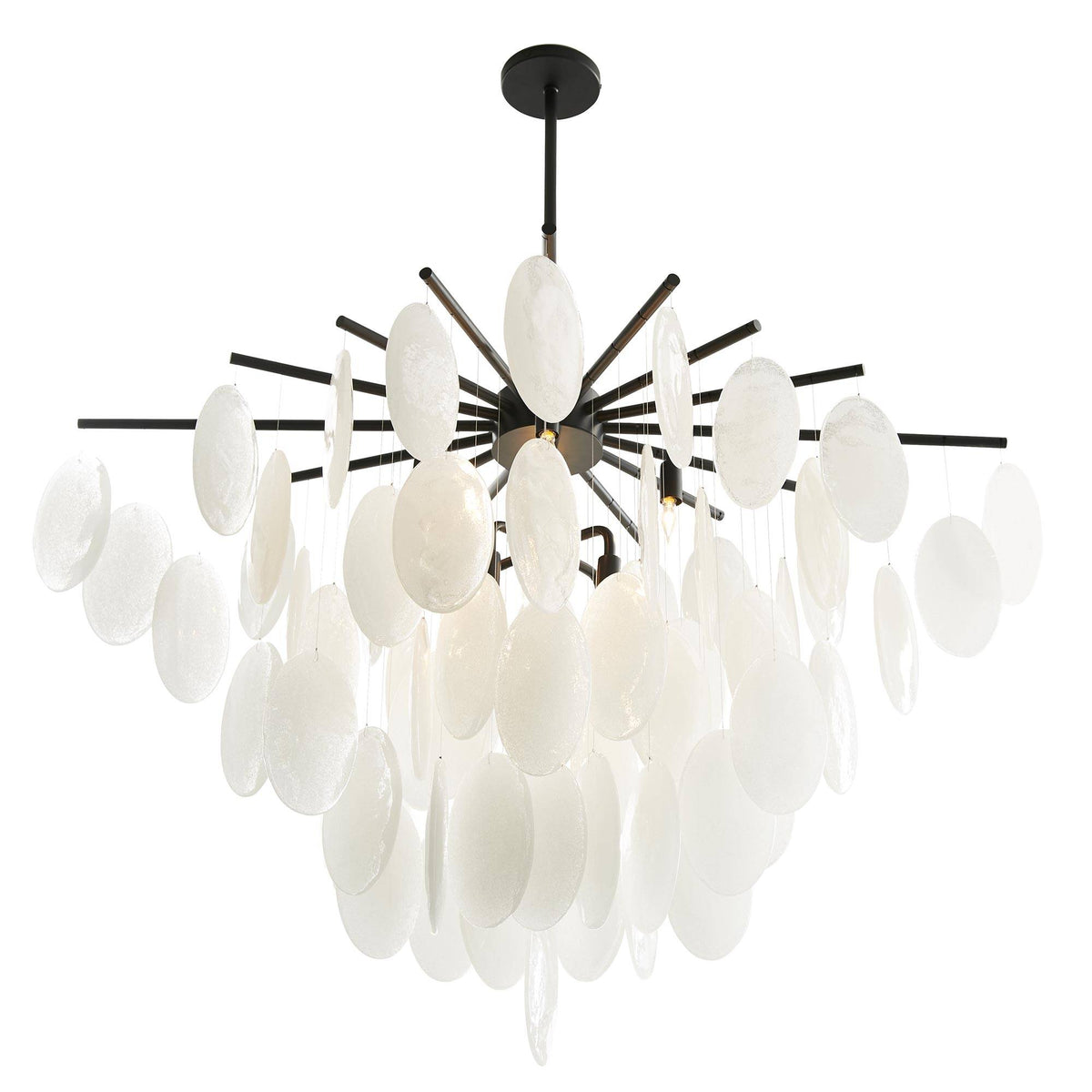 Artisan Tiffany Chandelier, alternate view