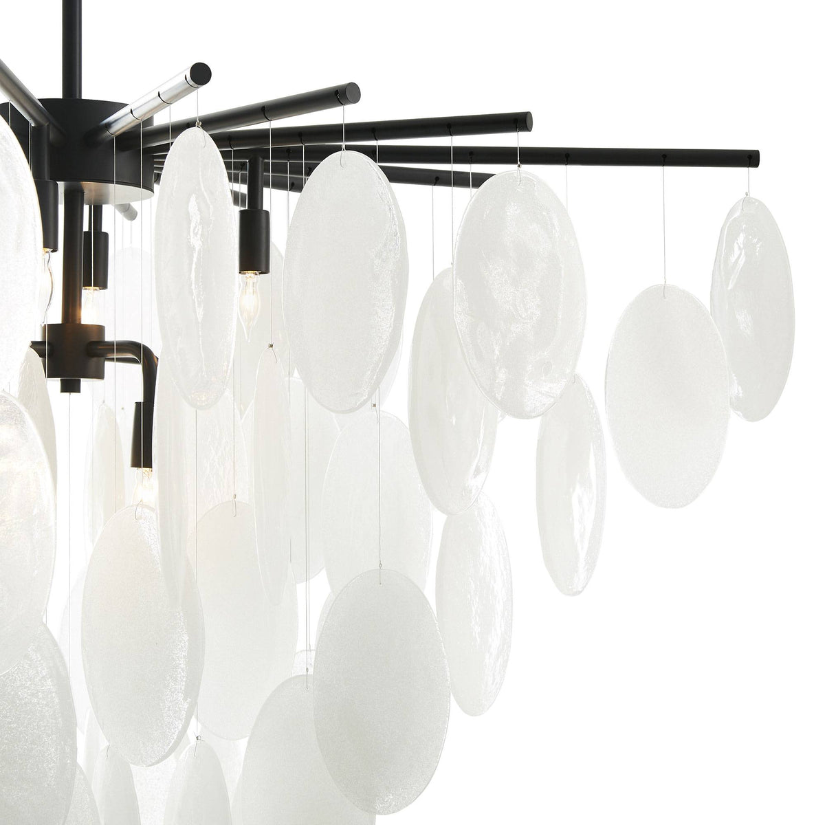 Artisan Tiffany Chandelier – Black
