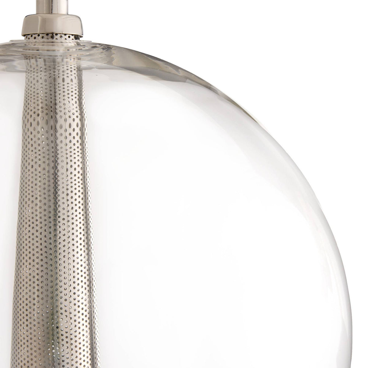 Sculptural Caviar Adjustable Large Pendant