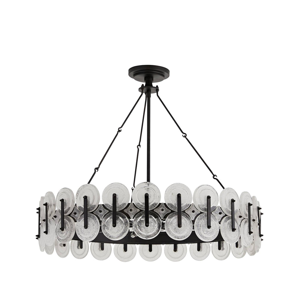 Sculptural Rondelle Chandelier