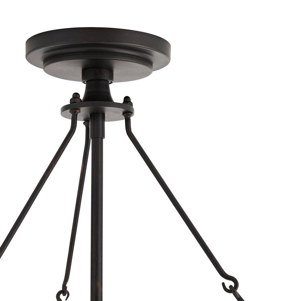 Sculptural Rondelle Chandelier