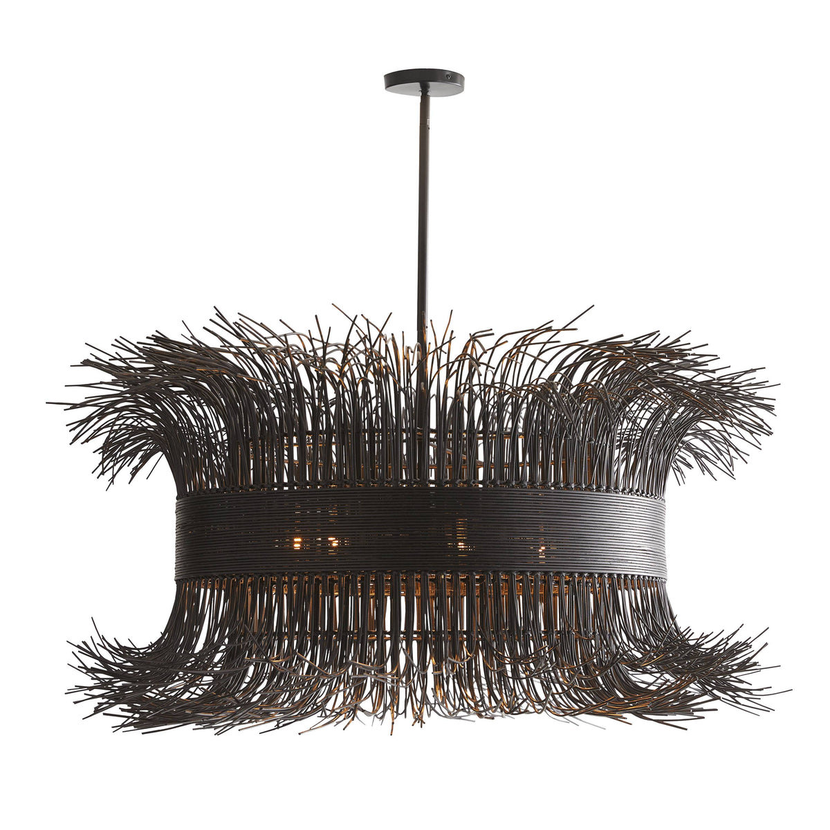Sculptural Filamento Chandelier, alternate view