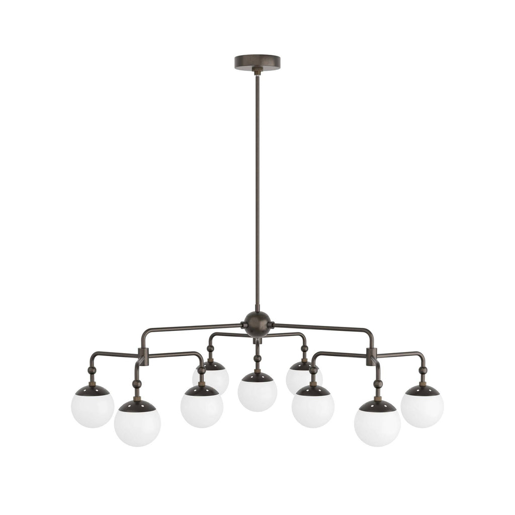 Sculptural Utica Chandelier – Black