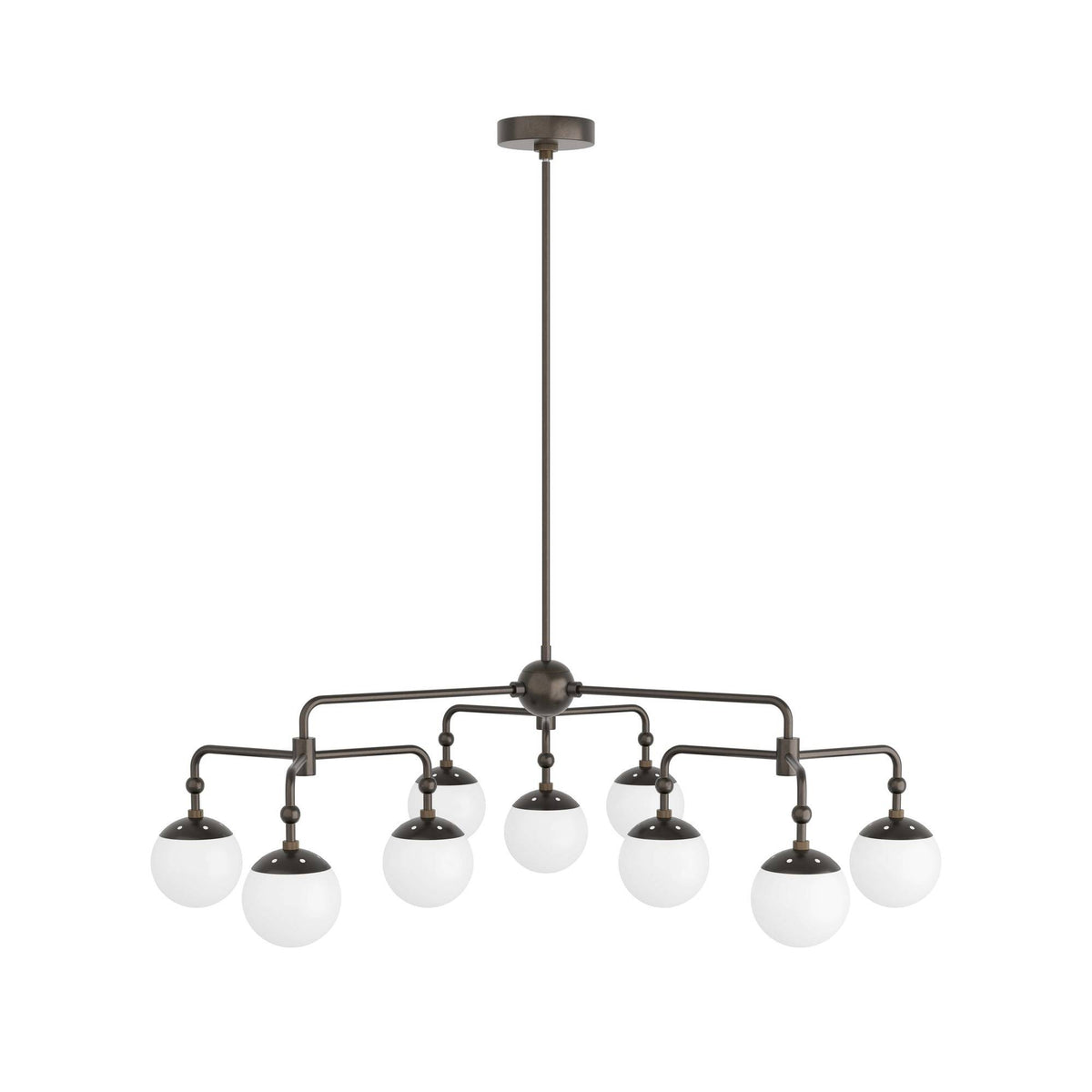 Sculptural Utica Chandelier – Black