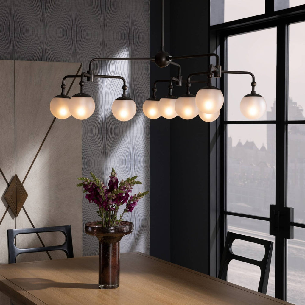 Sculptural Utica Chandelier, alternate view
