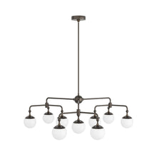 Sculptural Utica Chandelier – Black