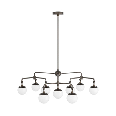 Sculptural Utica Chandelier – Black