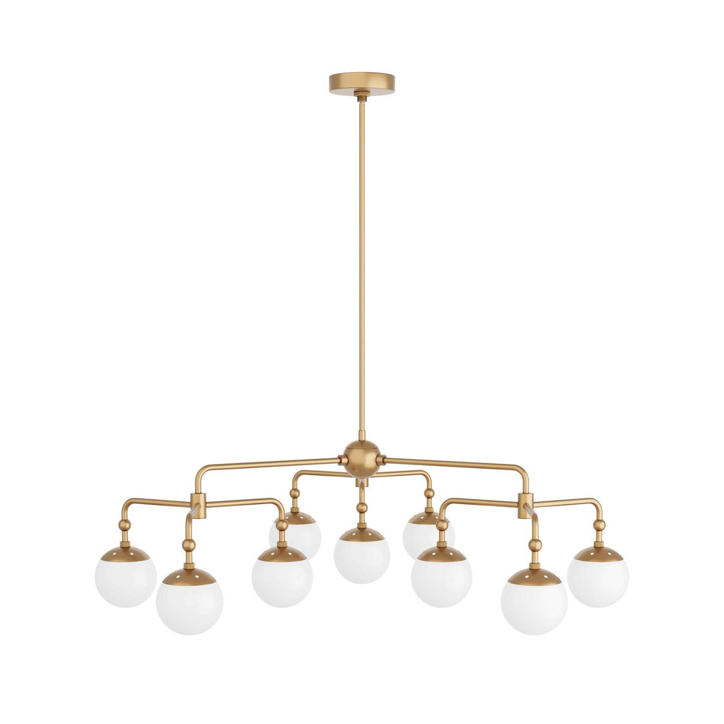 Sculptural Utica Chandelier – Gold