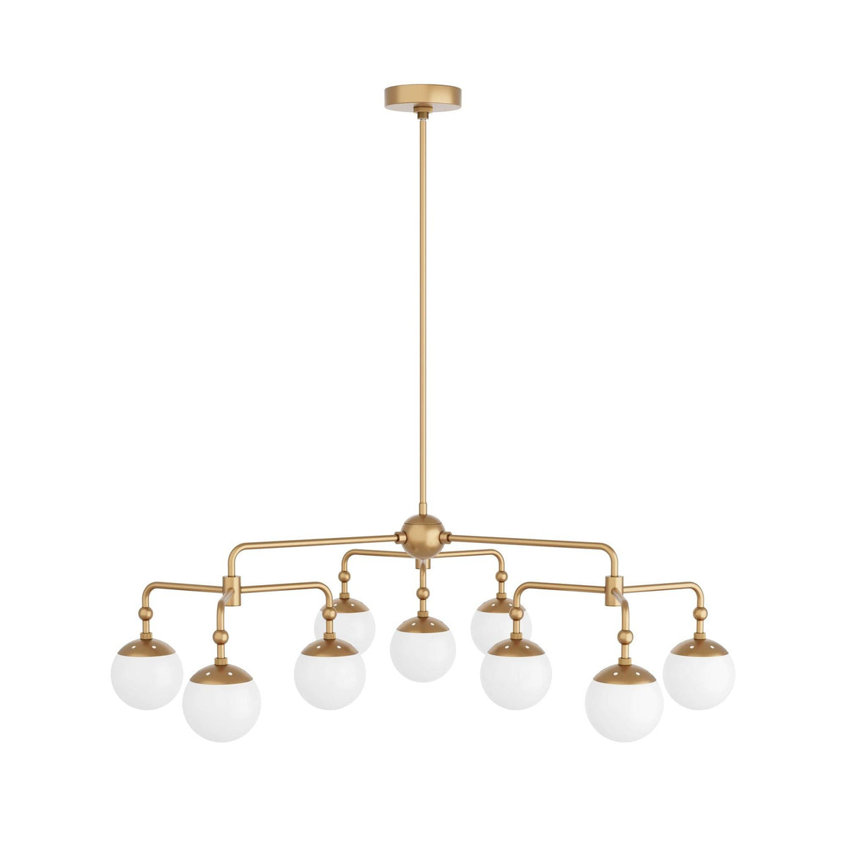 Sculptural Utica Chandelier – Gold