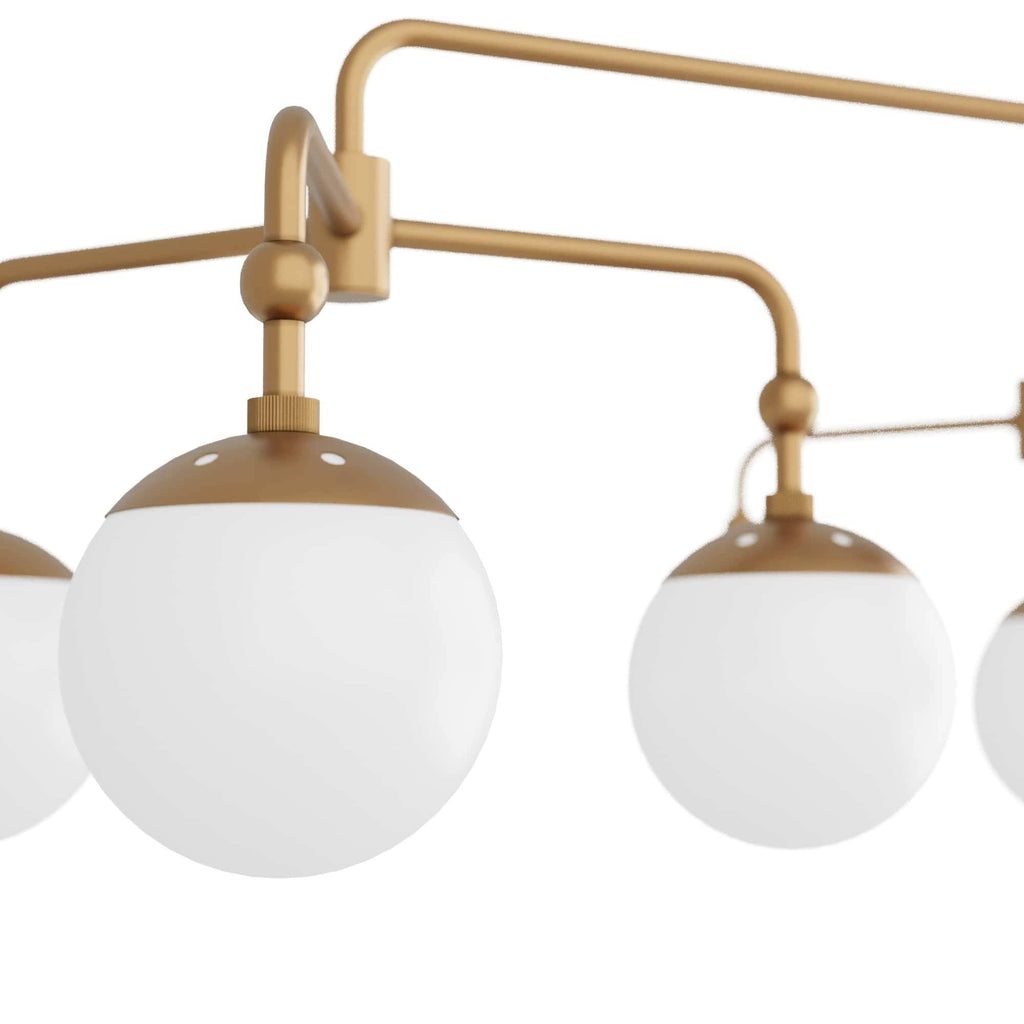 Sculptural Utica Chandelier – Gold