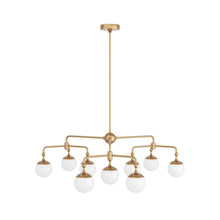 Sculptural Utica Chandelier – Gold