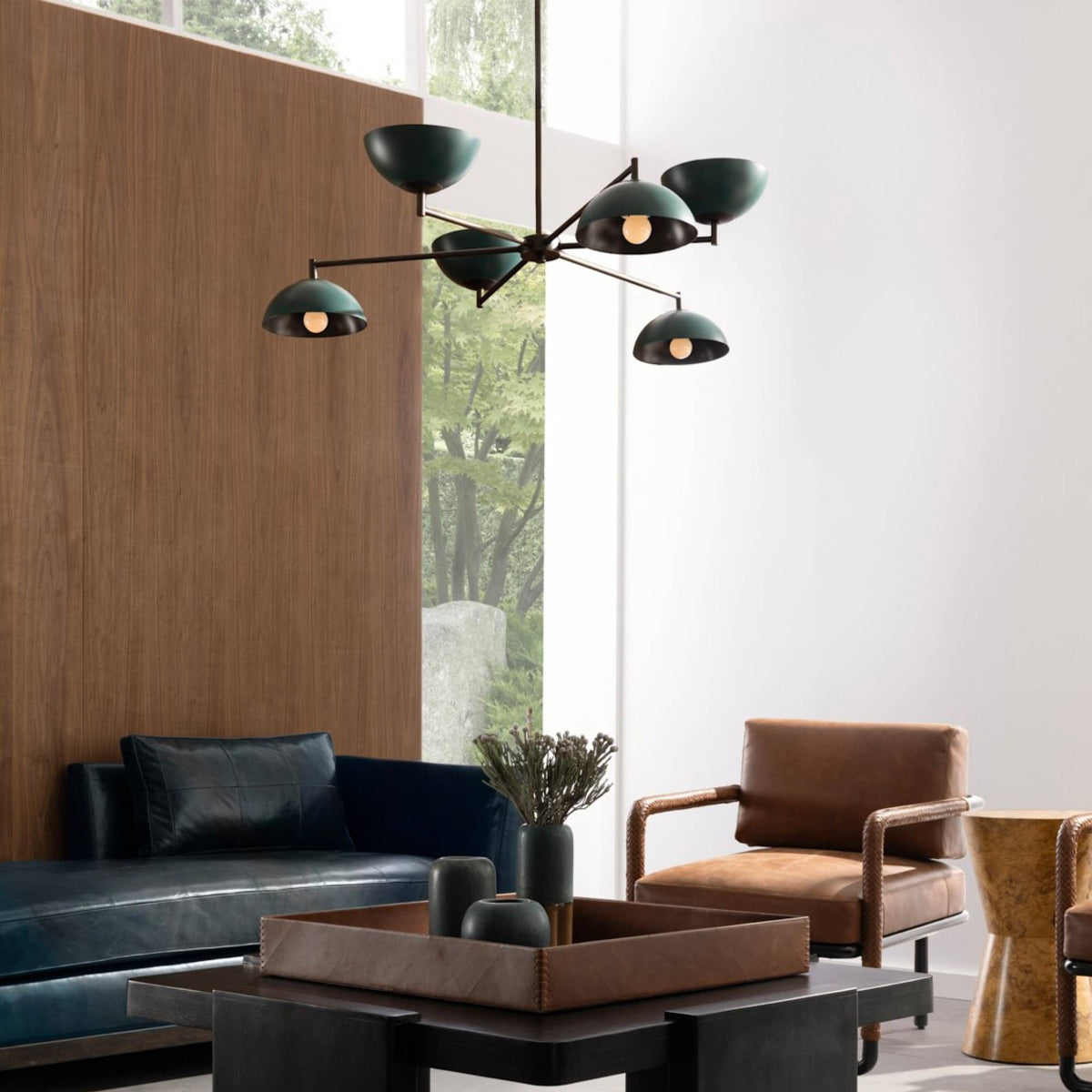 Sculptural Evansville Chandelier, alternate view