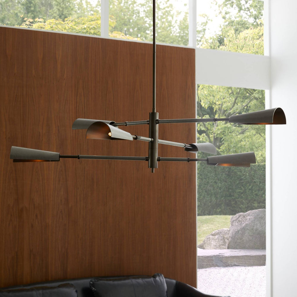 Sculptural Estevan Chandelier