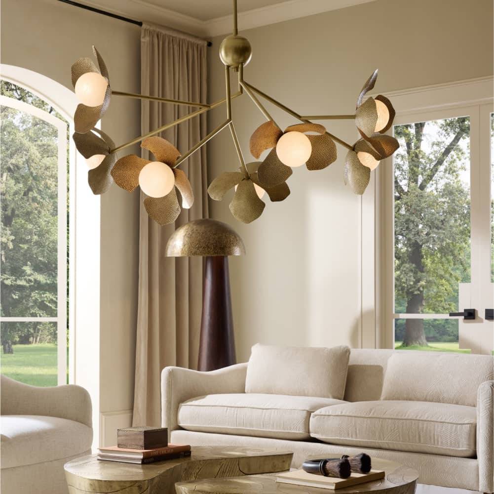 Artisan Generosa Chandelier, alternate view