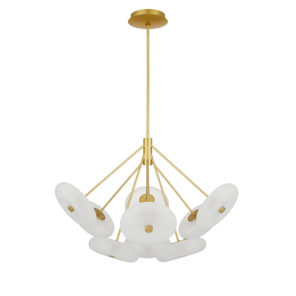 Sculptural Helios Chandelier