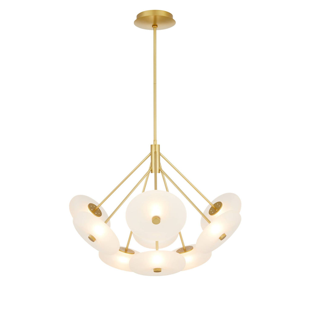 Sculptural Helios Chandelier