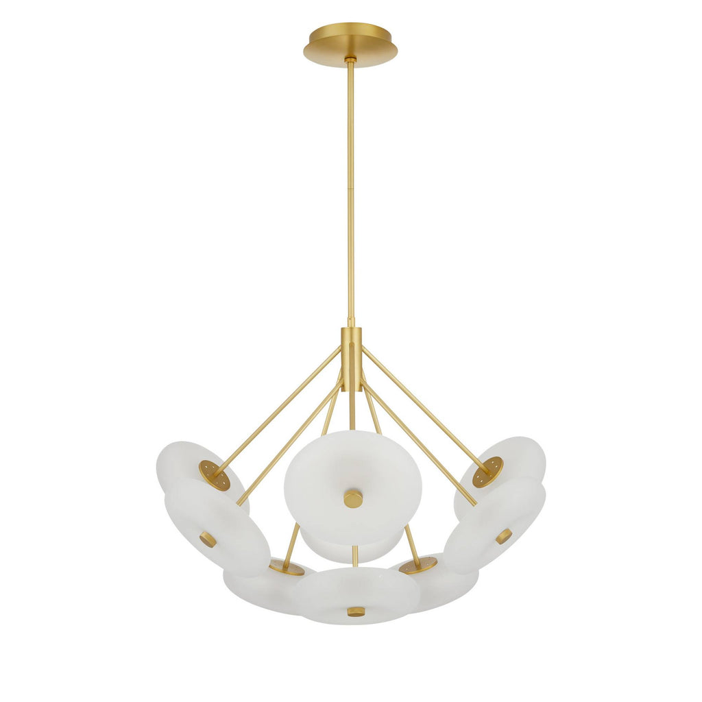 Sculptural Helios Chandelier