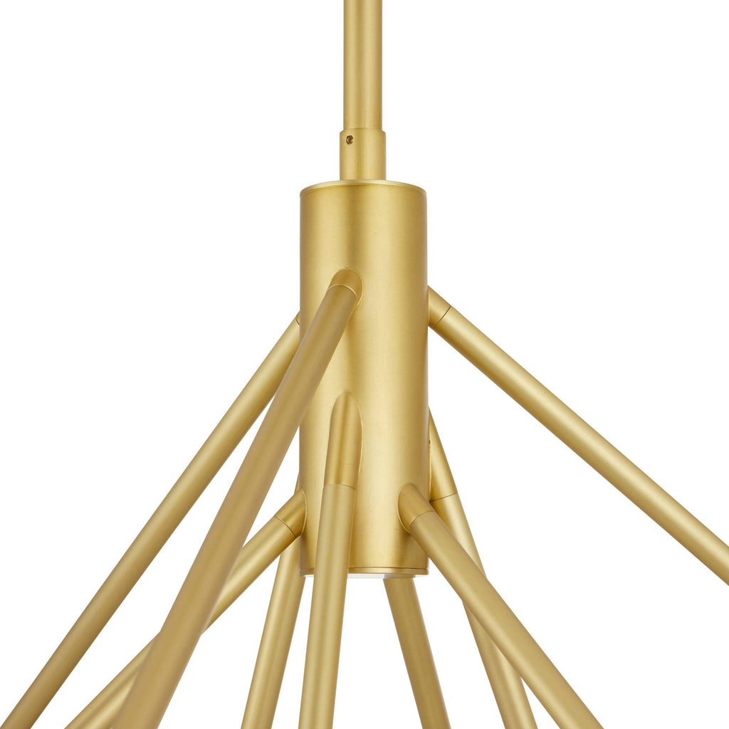 Sculptural Helios Chandelier