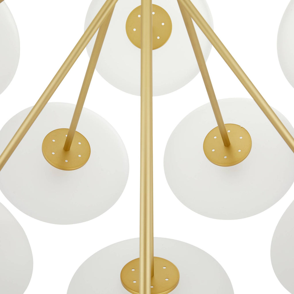 Sculptural Helios Chandelier