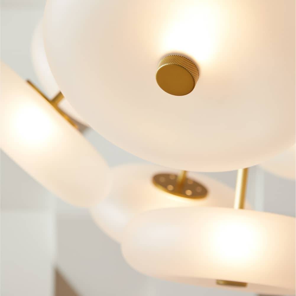 Sculptural Helios Chandelier