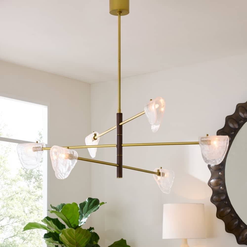 Artisan Hockless Chandelier, alternate view