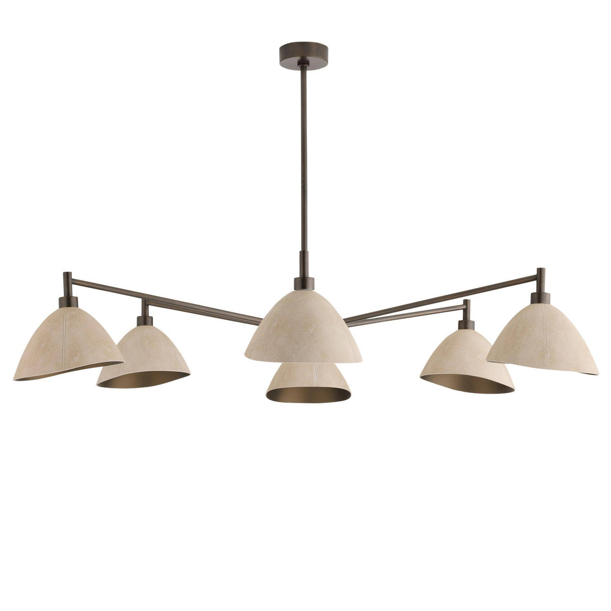 Sculptural Inlet Chandelier