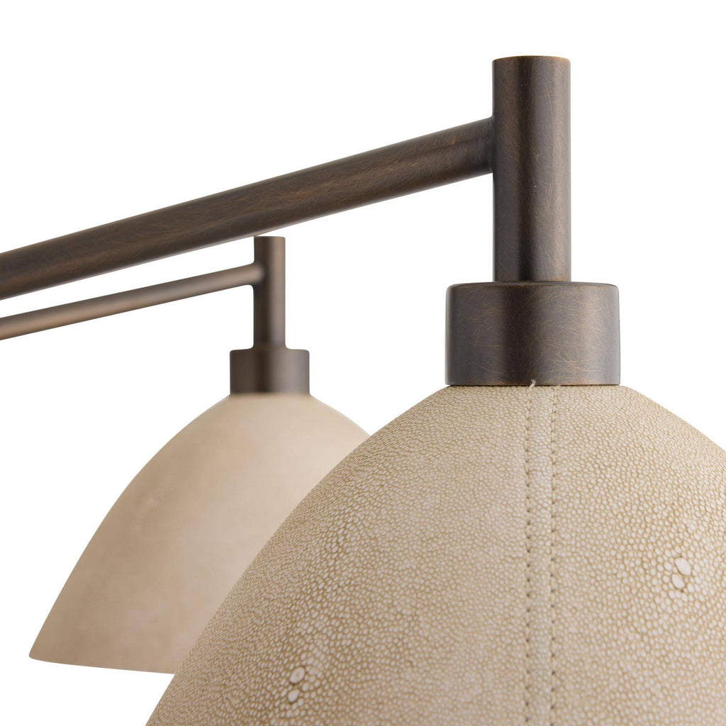 Sculptural Inlet Chandelier
