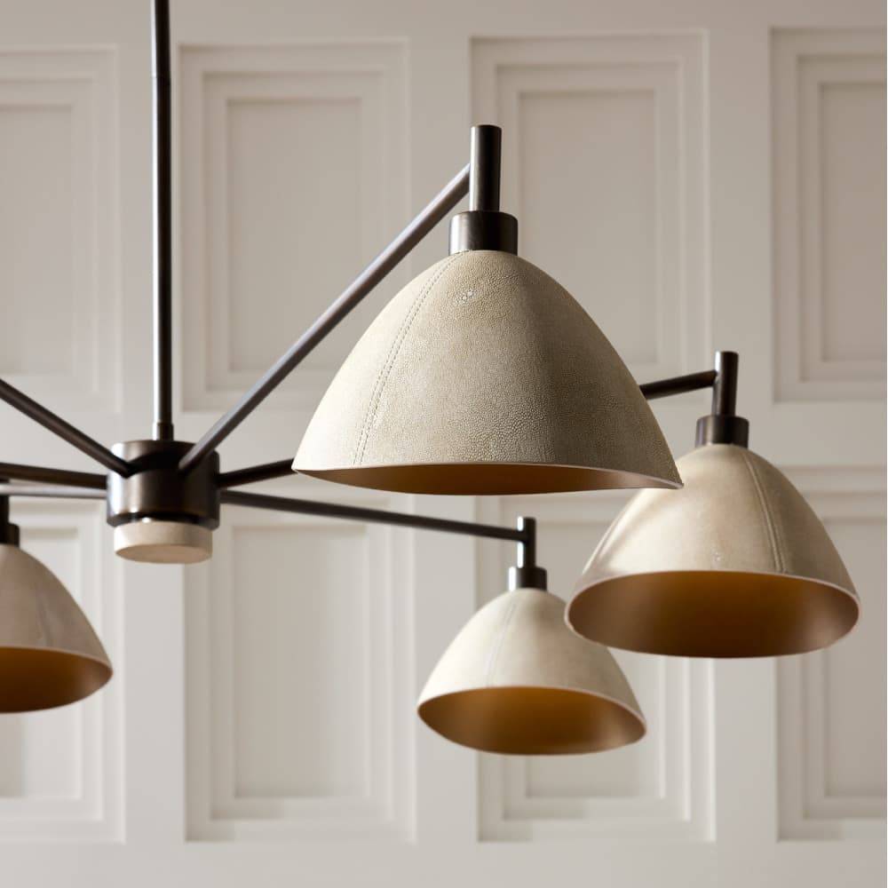 Sculptural Inlet Chandelier