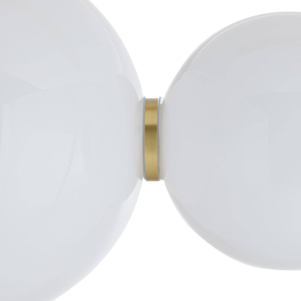 Sculptural Raphael Linear Chandelier – White