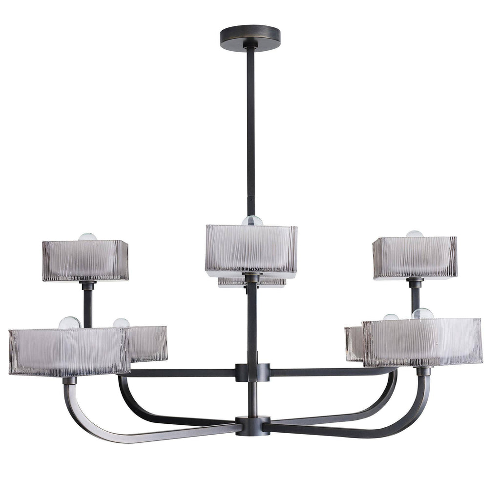 Sculptural Louis Chandelier