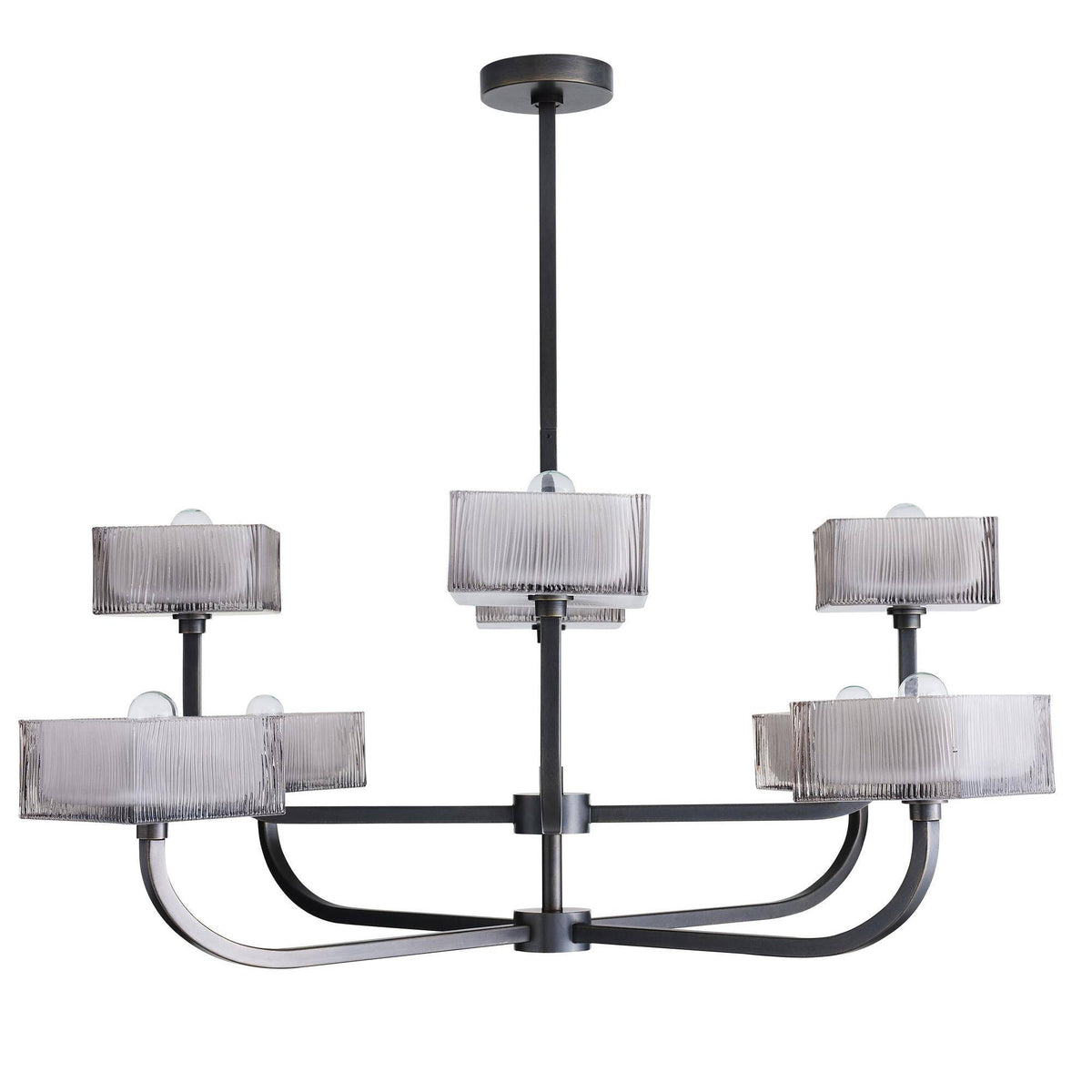 Sculptural Louis Chandelier
